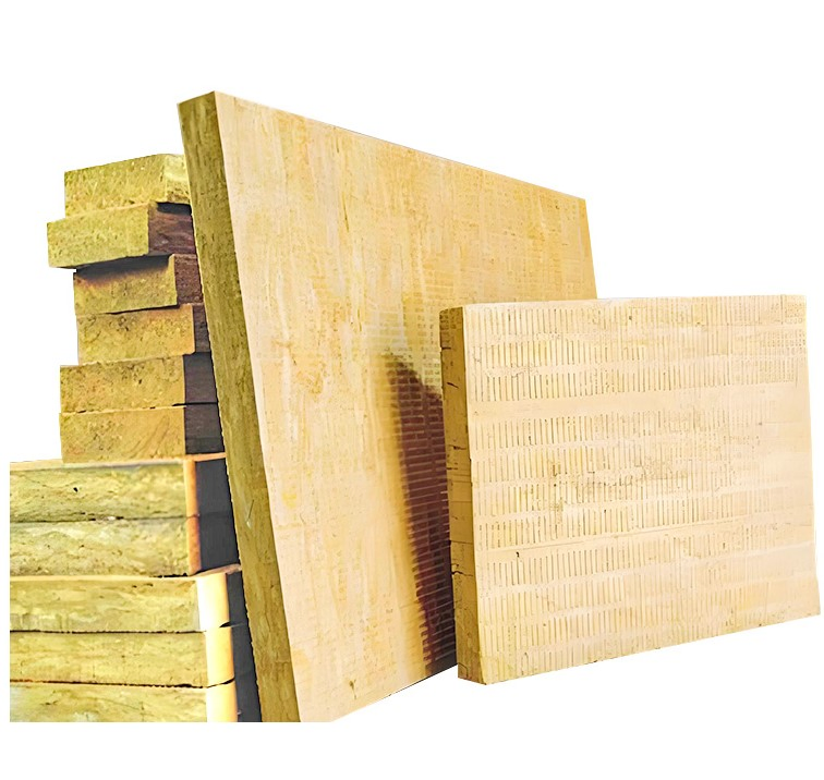Insulated Wall Panel Exterior Rock Wool Sandwich Rock Wool Roof Panels