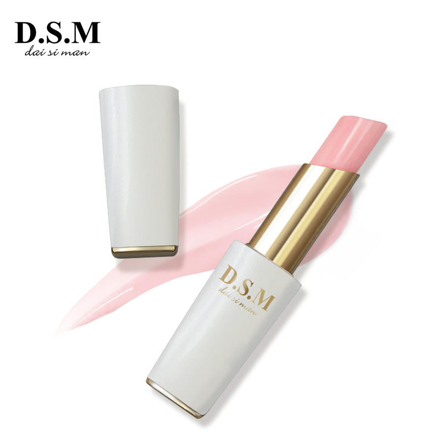 Dsm 3 Colors White Pink Waterproof Mineral Moisturizing Tinted Lip Balm