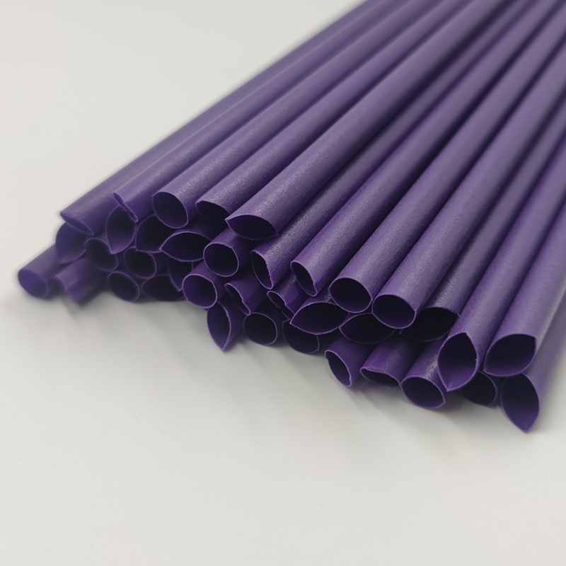 Custom Biodegradable Sugarcane Straws Bagasse Drinking Straw 100% Natural Material Disposable Sugarcane Straws with PLA