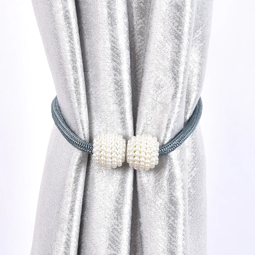 Decorative European Style Magnetic Beads Ball Curtain Tieback Curtain Accessory
