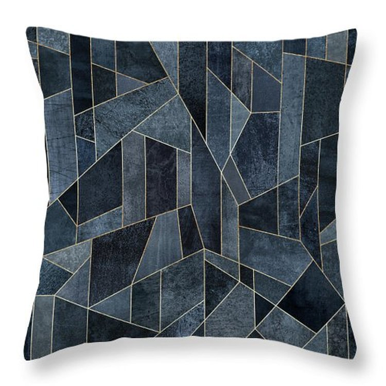 Geometric Abstruct Stripe Square Velvet Printed Decorative Custom Throw Cushion Pillow for Home Decor