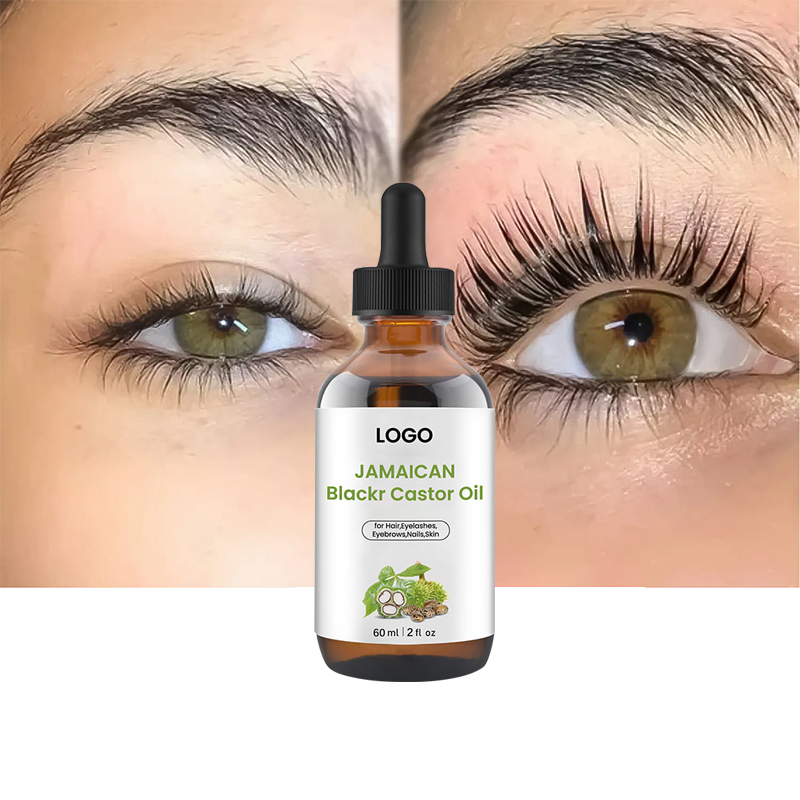 Wholesale Natural Castor Oil for Hair Eyelashes Eyebrows Nails Growth