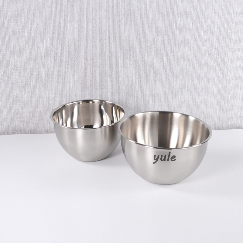 Kitchenware 304ss 201ss Cuisine Fruit Bow American Style Washing Vegetable Food Serving Salad Bowl