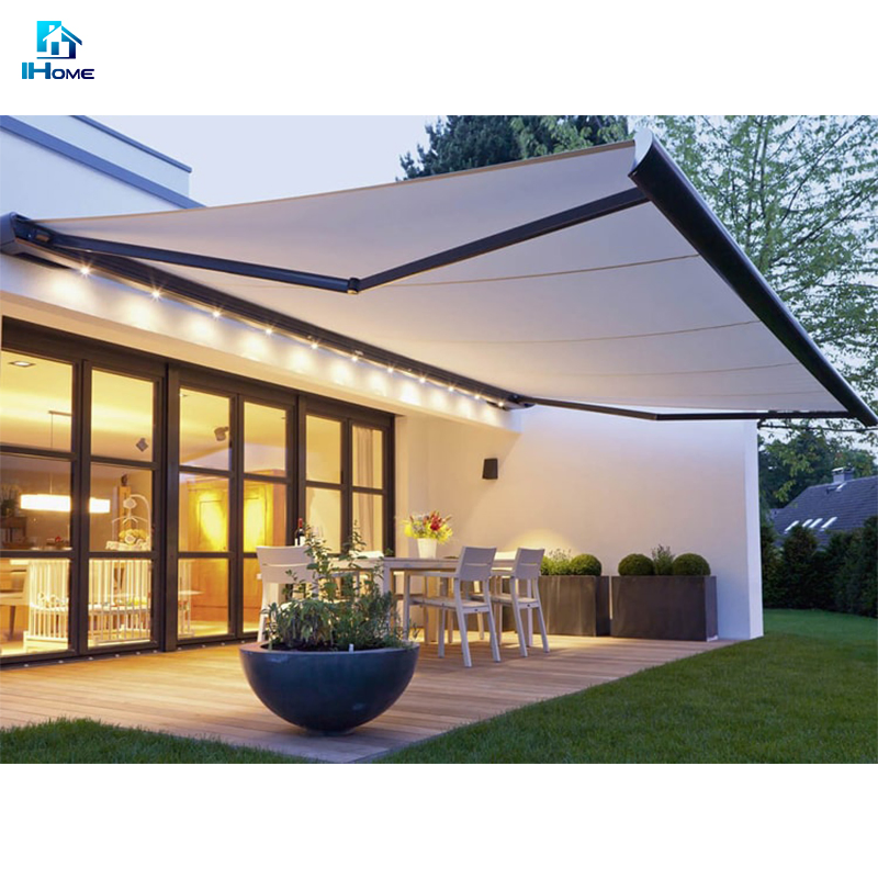Anti Sunshine Customizable Arm Wholesale Gazebo Awning Retractable Outdoor Awnings Manufacturer for Shops