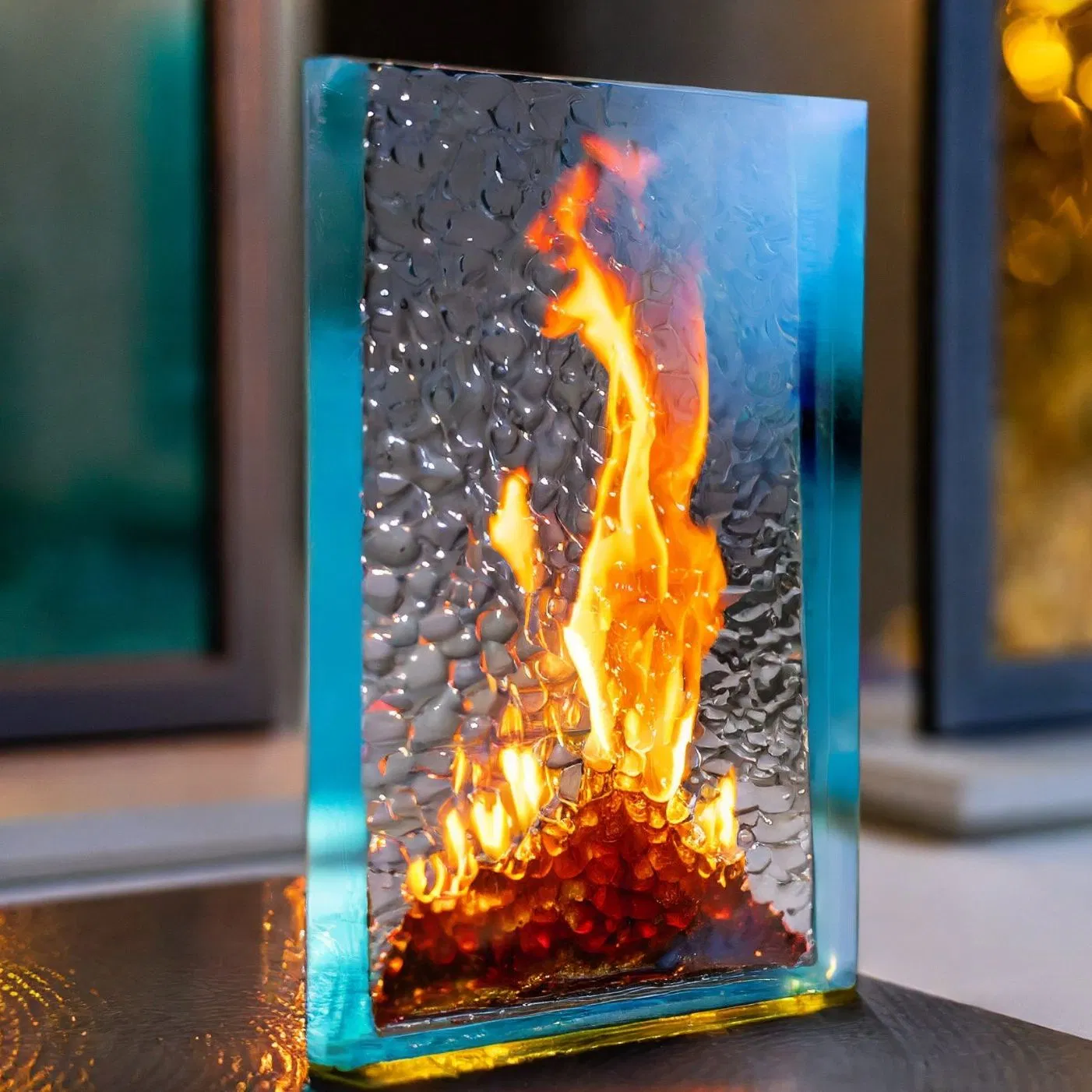 High-Performance Fire-Resistant Tempered Glass, Widely Used and High Safety
