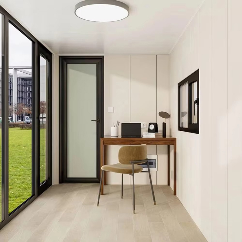 Good Price Fast Installation Steel Structure Ante Prefabricated Homes Apple Cabin Prefab Luxury House