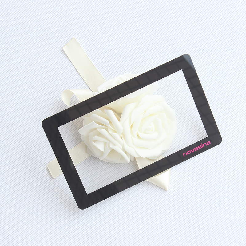 Customized Advertising Billboard Touch Tempered Cover Panel Screen Glass