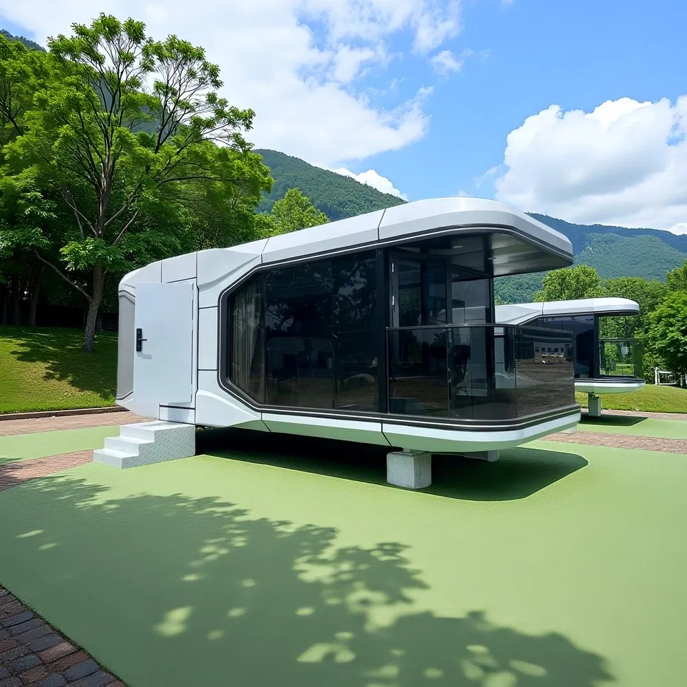 China Suppliers Airport Sleeping Pod Capsule Terraced Prefabricated House Garden Pod Hotel