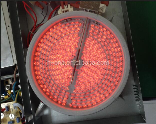 Black Vitro Ceramic Glass Plate Burner Infrared Cooktop