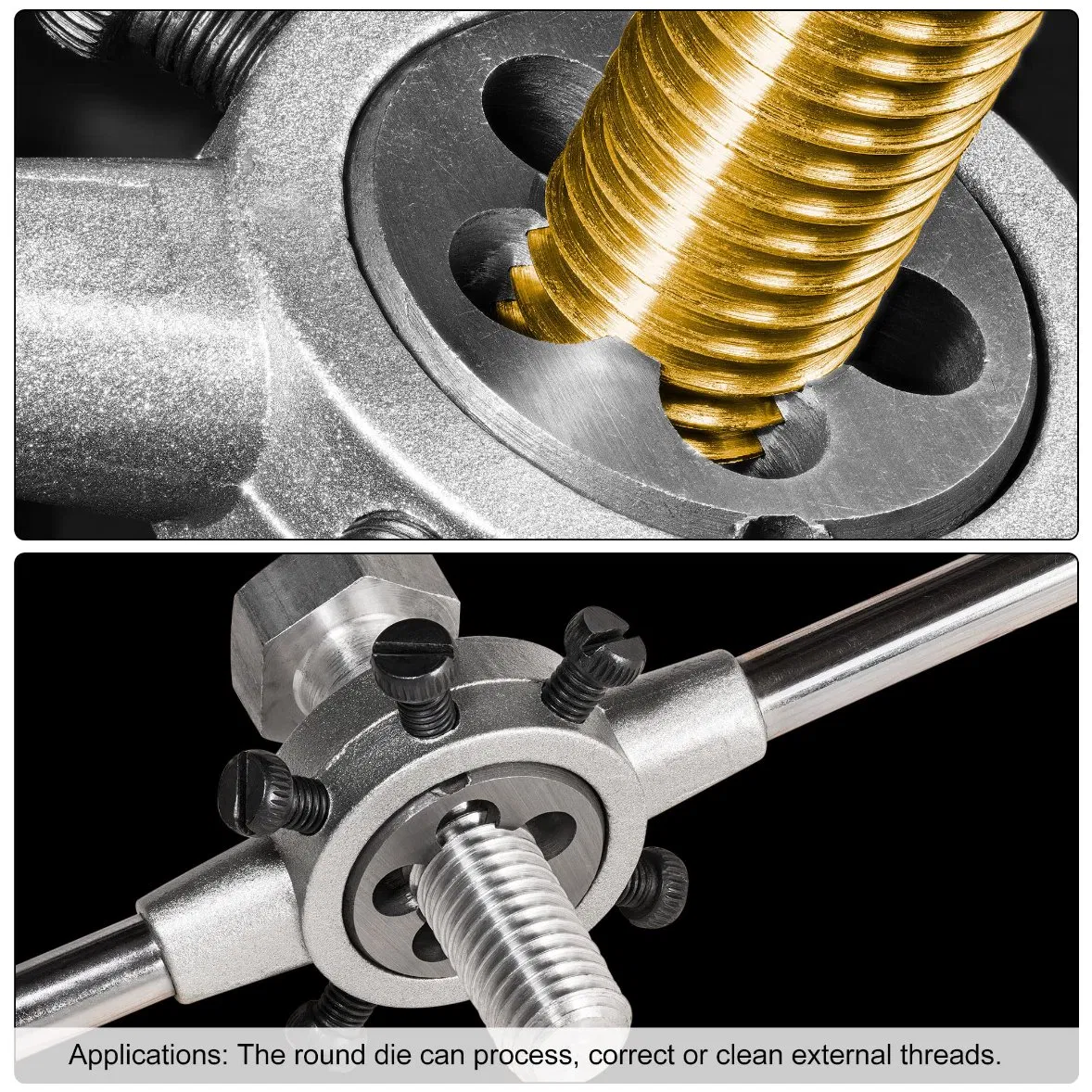 Плашка для нарезки резьбы HSS, круглая