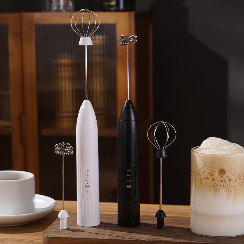 Modern Automatic Milk Tea Blender Coffee Bubbler Handheld Cream Stirrer Foam Whisk Electricmilk Frother