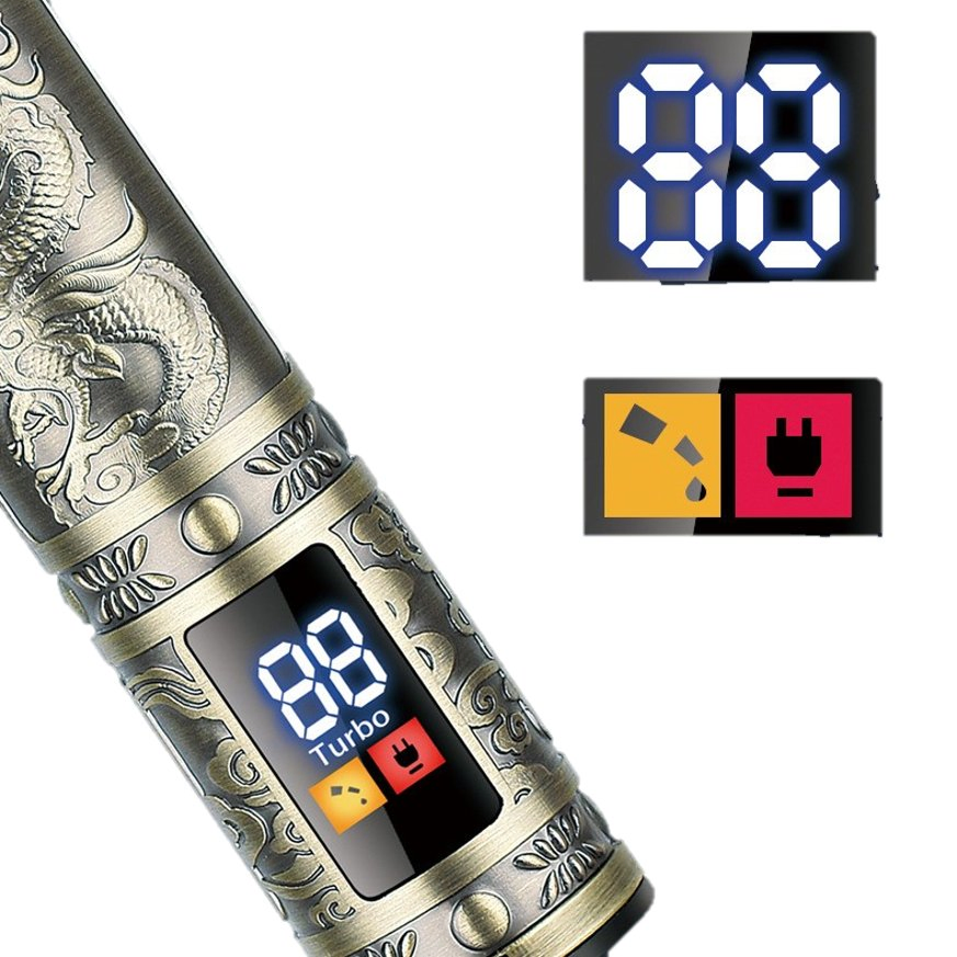 USB Cordless Haircut Beard Trimmer Metal Electric Professional Hair Clipper