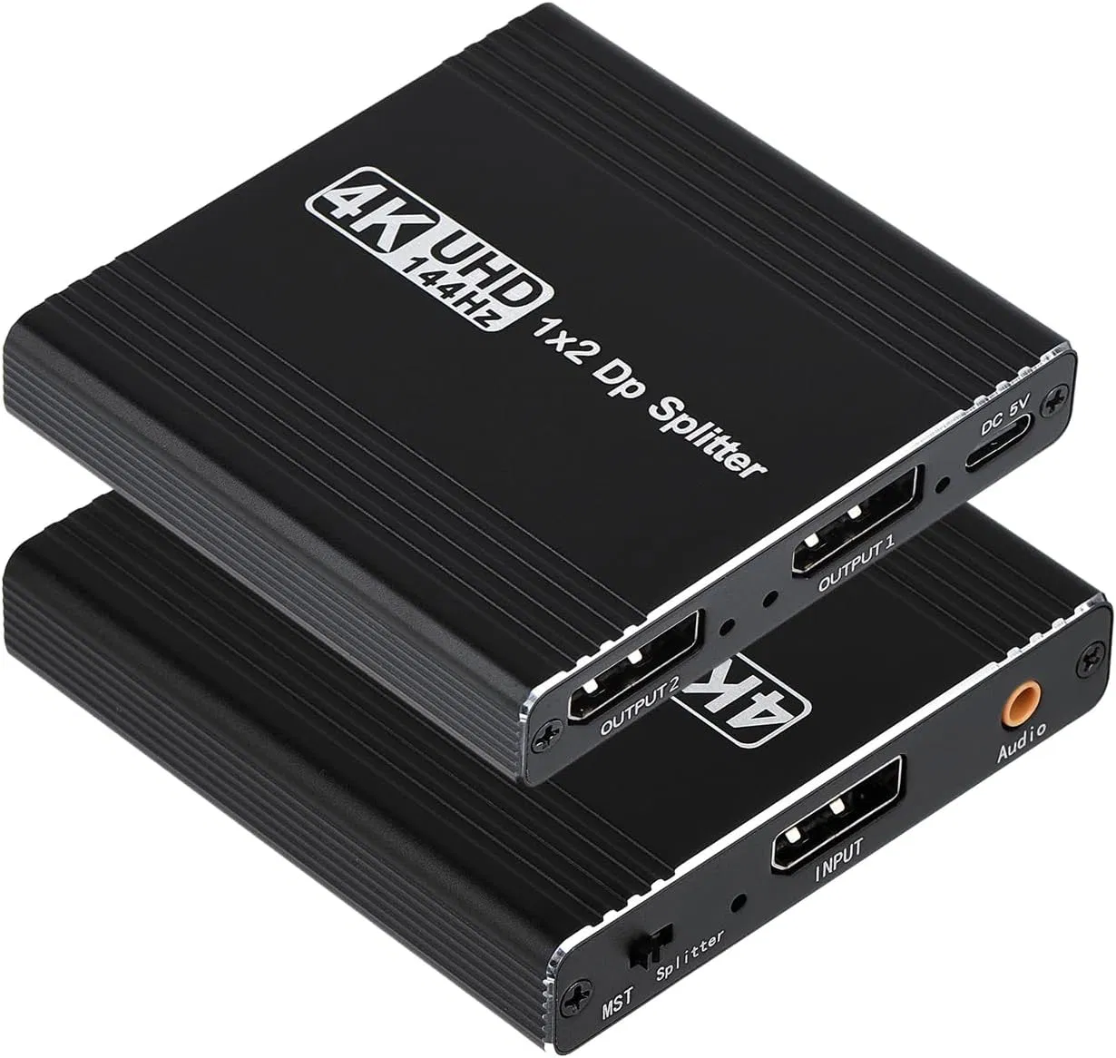 Разветвитель DisplayPort 1x2, 4K 144Hz, MST