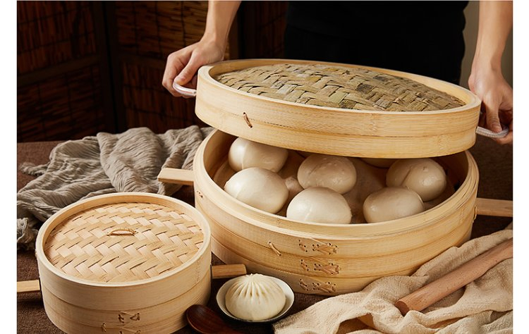 Bamboo Steamer/Chinese Bamboo Cooker