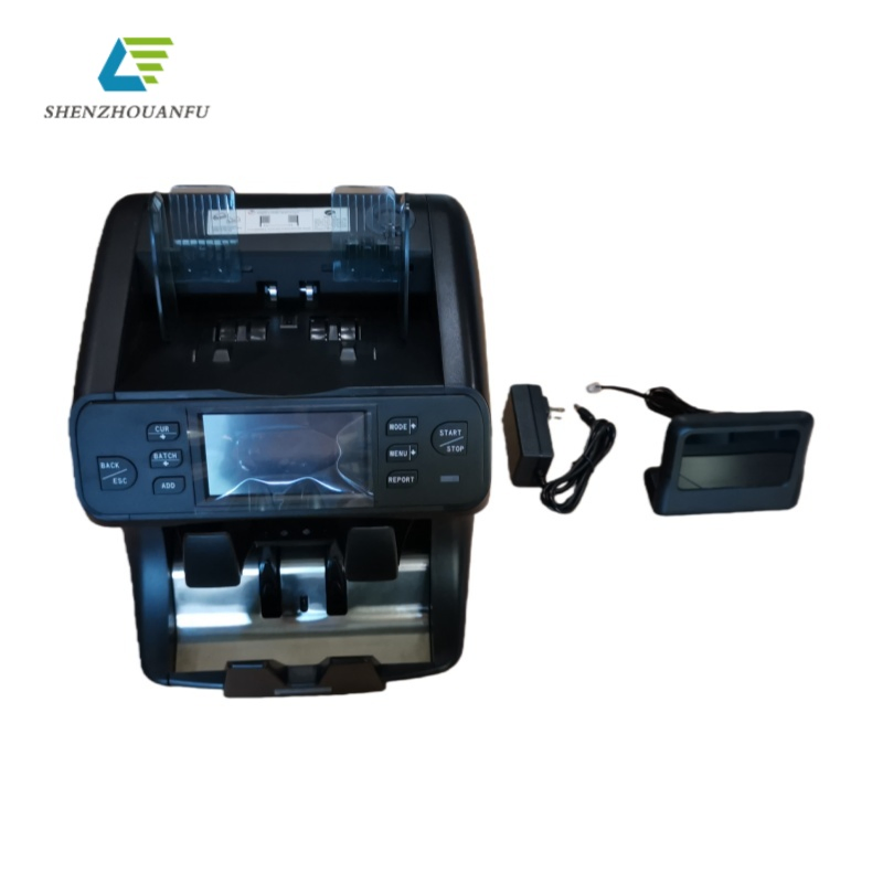 Sh-208c Cash Counting Machine with Built-in Printer and Lithium Battery for Wholesale