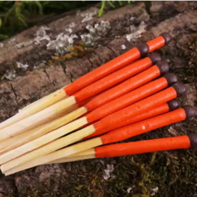 75 mm Length Windproof Waterproof Wooden Matches Fireplace Safety Features Household Advertising Matches