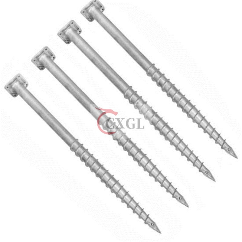 Винтовые сваи и грунтовые анкеры для фундамента