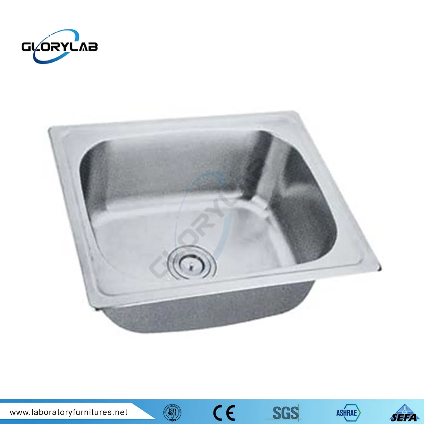Laboratory High Quality 304 Stainless Steel Sink