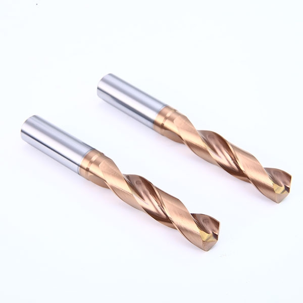 No Coating Tisin Coating Carbide Vhm Twist Drill Bits HRC55 for Metal