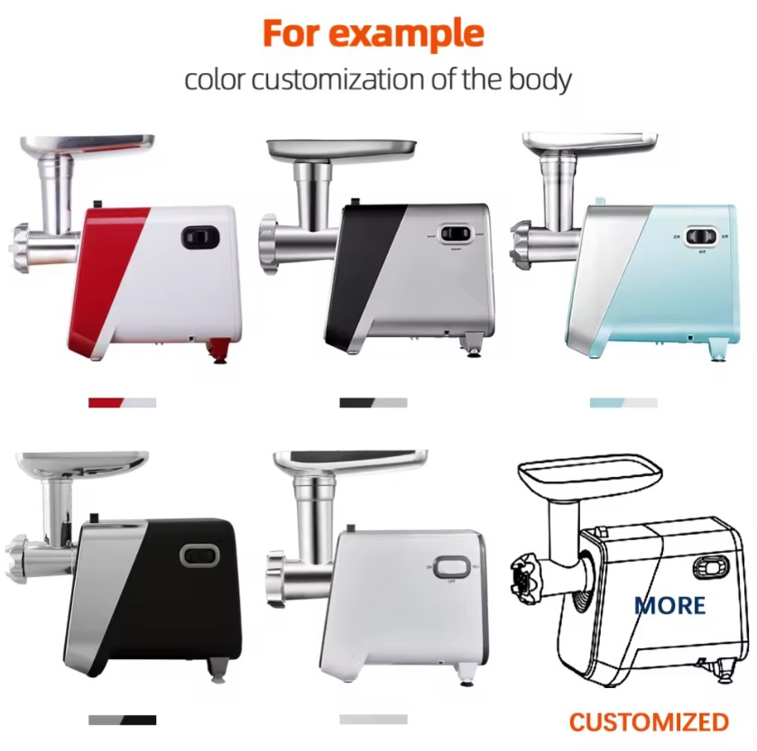 Multi Functional Household Kitchen Meat Grinder, Slicer, Grinder, Food Grinder, Automatic Electric Meat Grinder