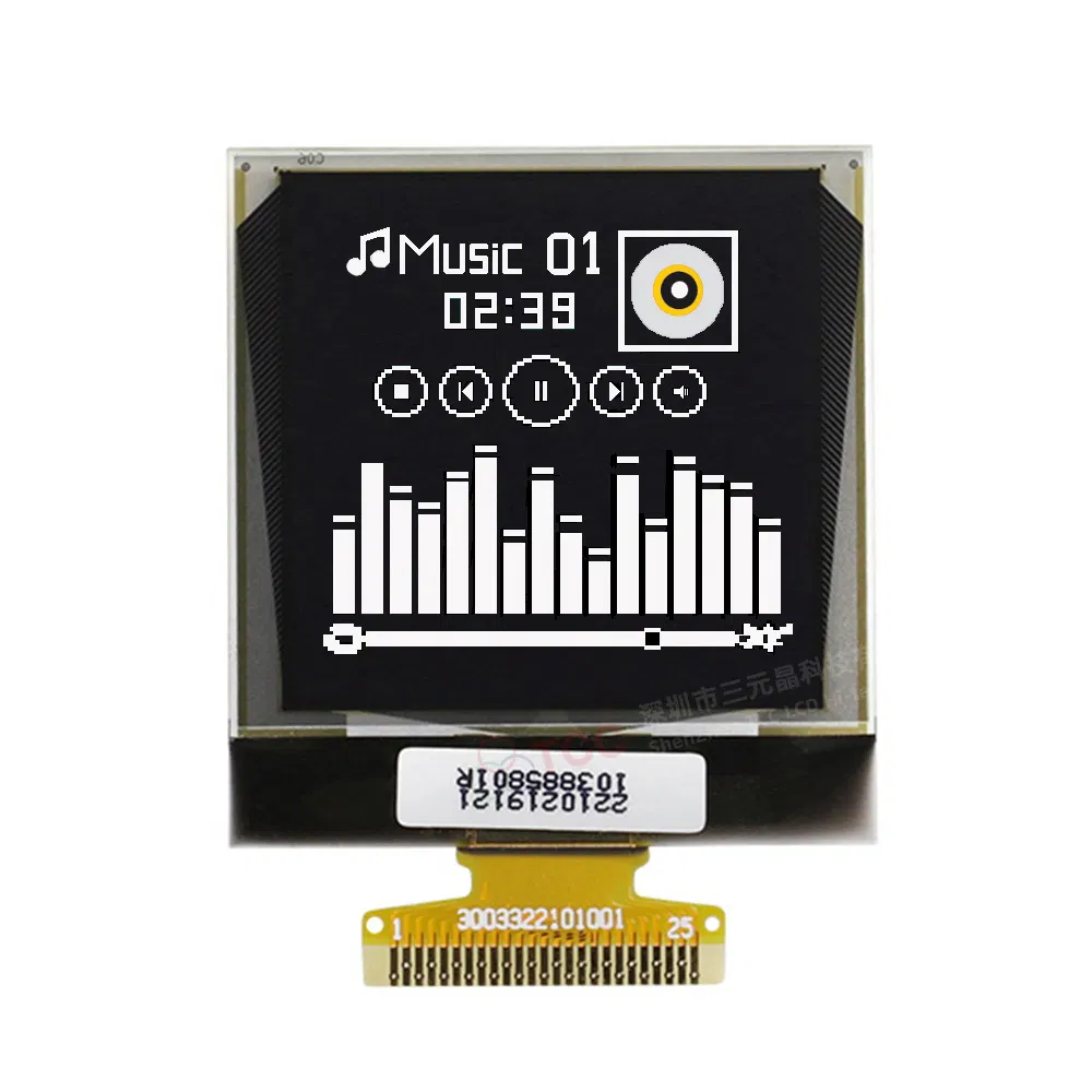 1.5 Inch 128X128 Monochrome LCD Module SSD1327 Driver Micro OLED Display