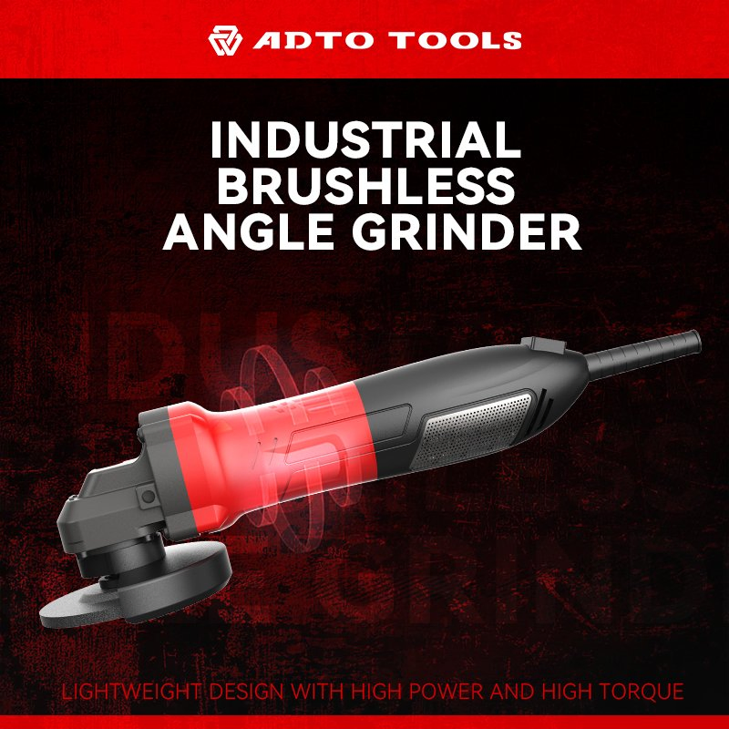 1600W 125mm Mini Power Tools Electric Brushless Industrial Angle Grinder High Quality Professional Use