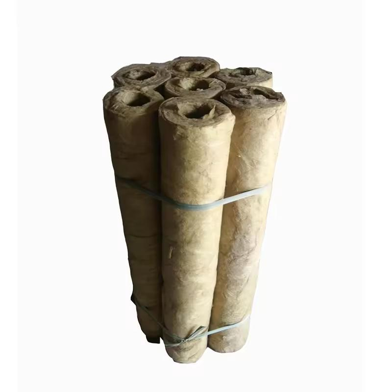 Myreal Fireproof Insulation 80-130kg/M3 Rock Wool Pipe for Stove