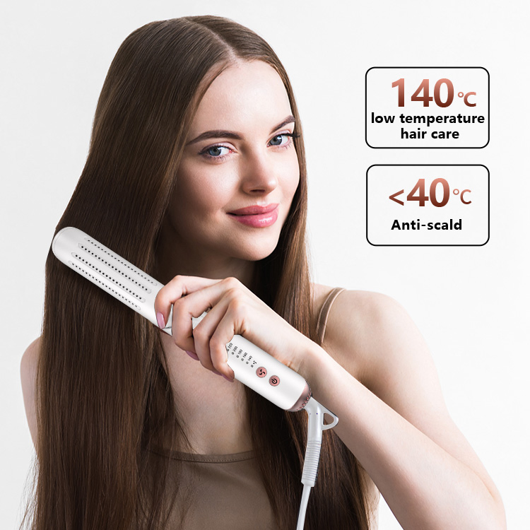 High Quality 2-in-1 Airflow Straightener and Curler for Hair Care and Nourishment, Certified with Famous Hot Settings