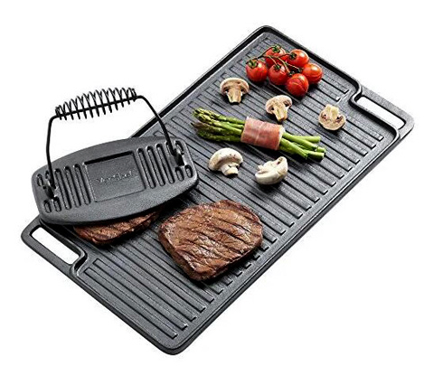 Cast Iron Burger Press for Perfectly Grilled Meat Every Time