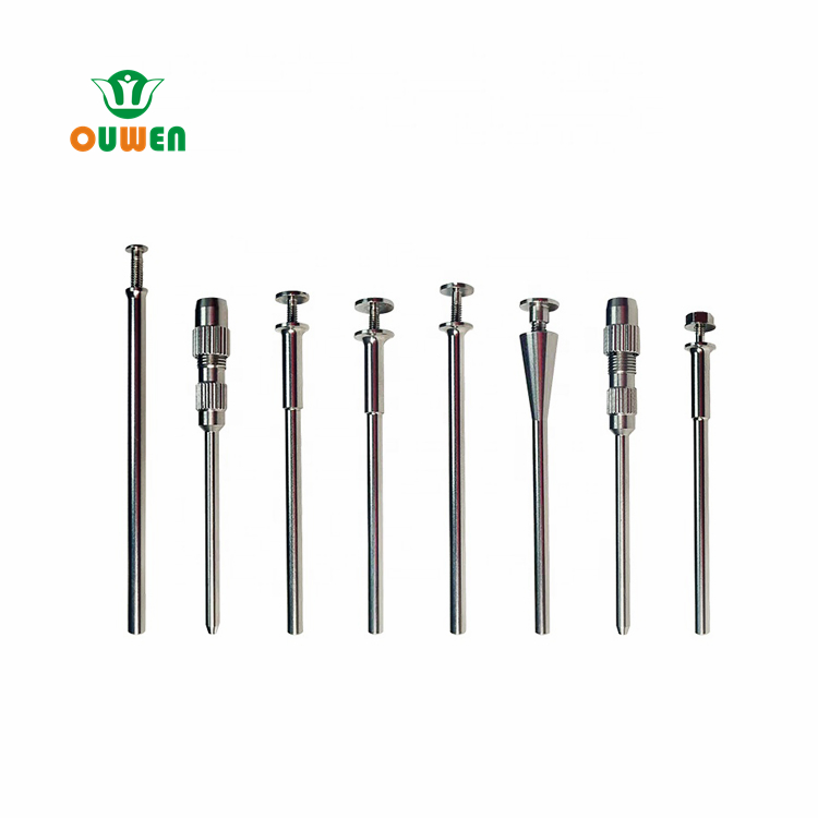 Ouwen Ow-10-1 Stainless Steel Dental Micro Wheel Accessories Dental Mandrel for Polishing Disc