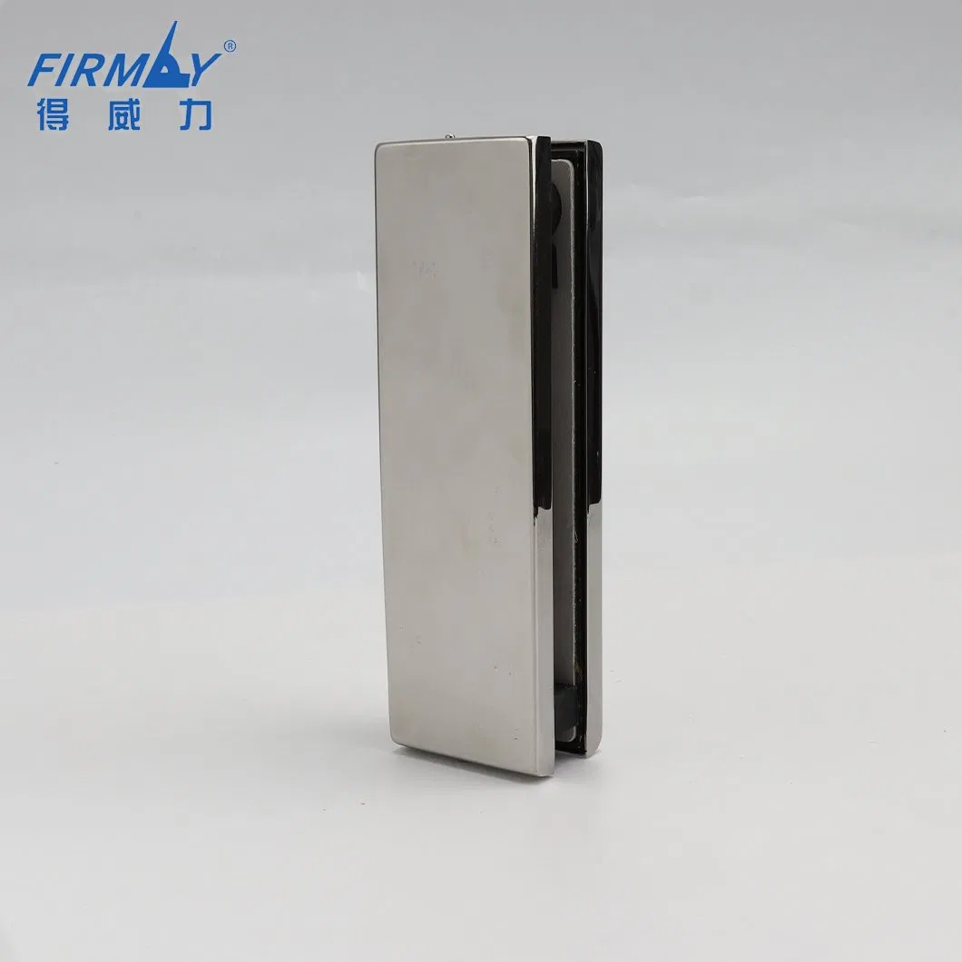 China Wholesale Building Hardware Stainless Steel Glass Door Lower Clip Patch Fitting