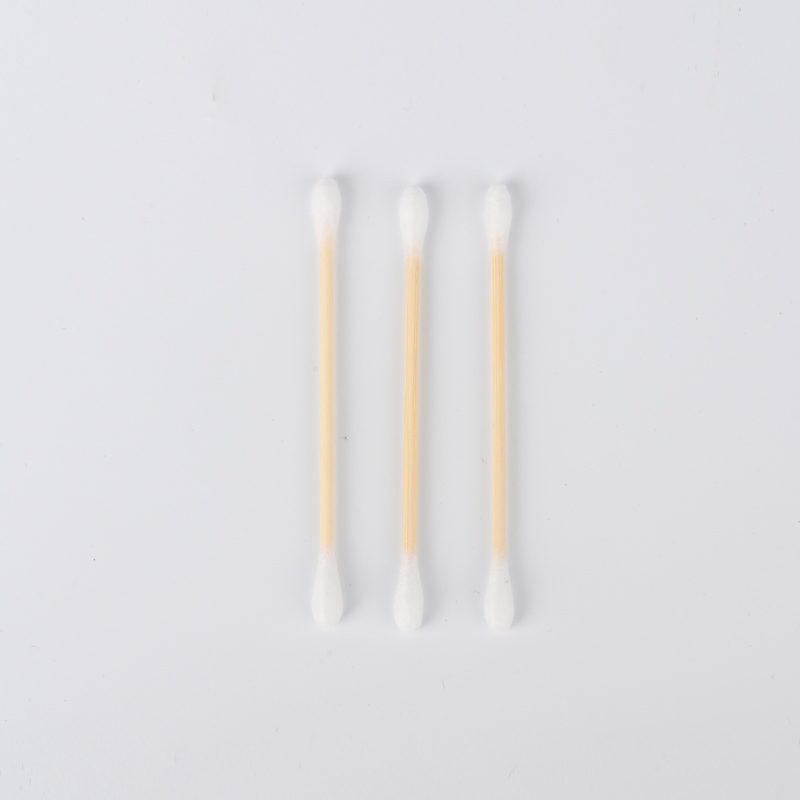 Eco Friendly Biodegradable 500PCS Bamboo Sticks Cotton Swabs with Ppbox