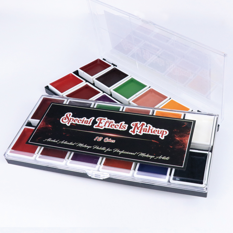 Professional Makeup Artists Waterproof Alcohol Based Face Body Paint for Halloween Makeup