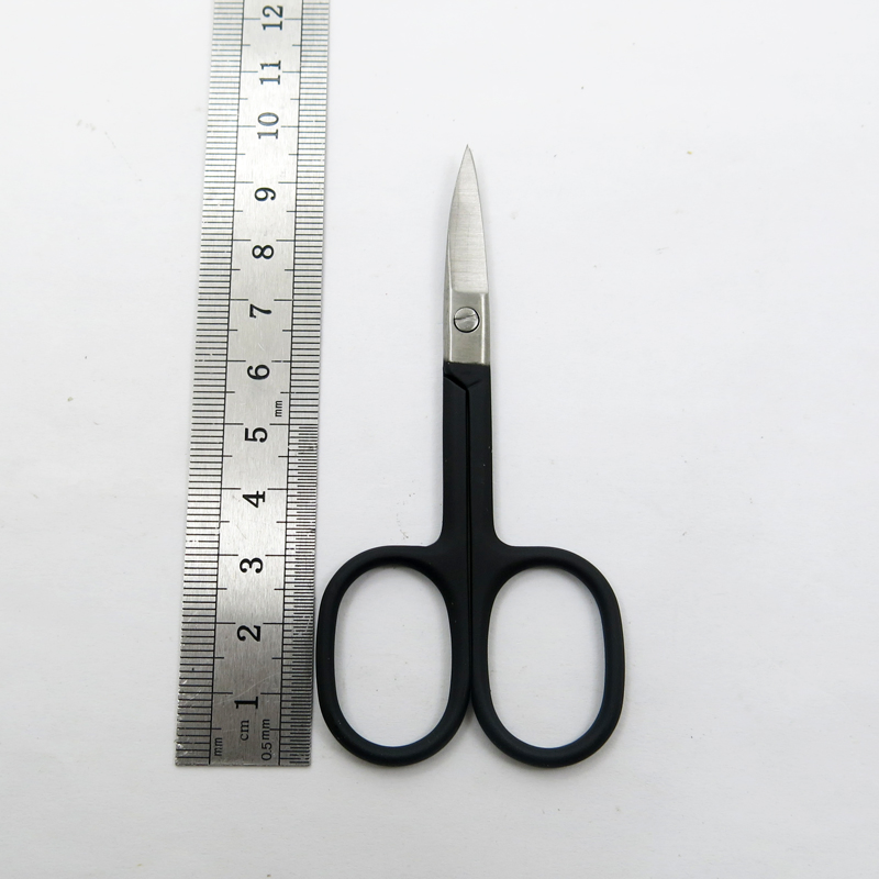 Stainless Steel with Black Coated Beauty Tools Cuticle Manicure Tools Manicure Care Facial Trmming Eyebrow Hair Cutter