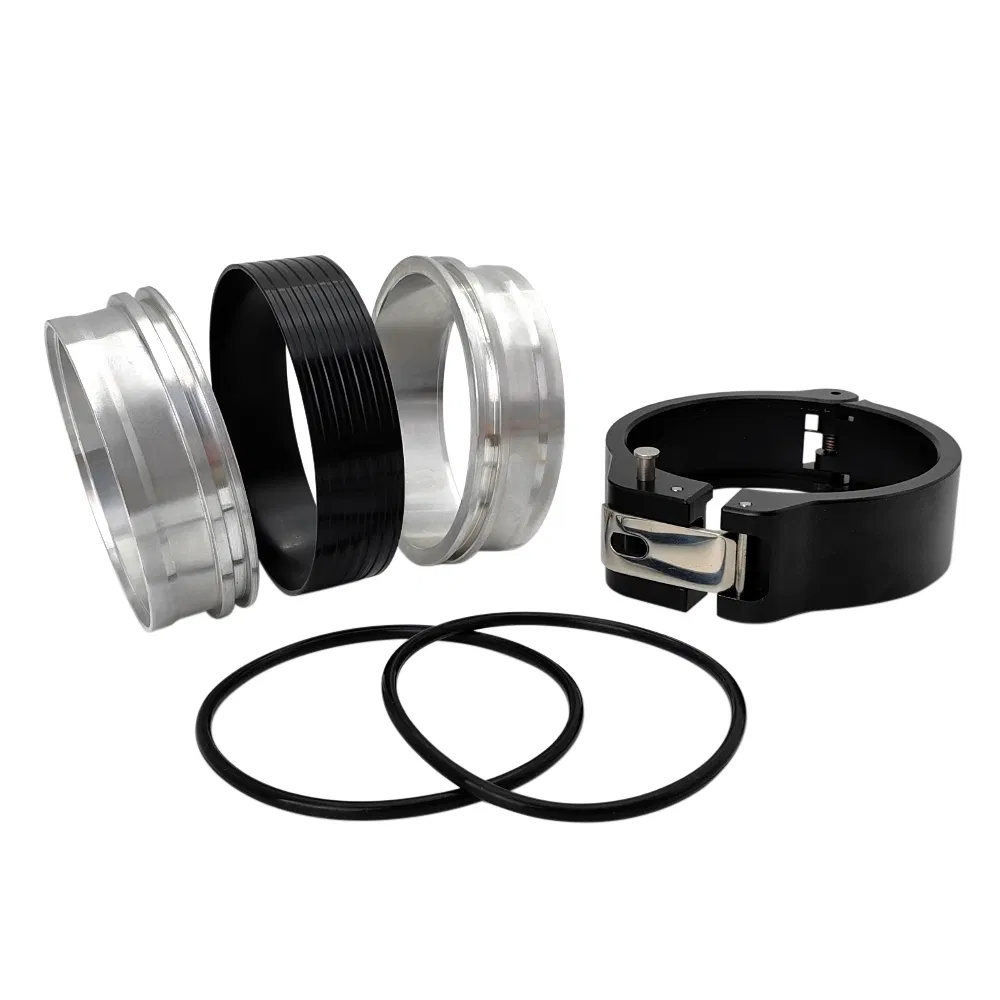 New Design HD Clamp Aluminum Black HD Pinless Clamp Assembly Tubing