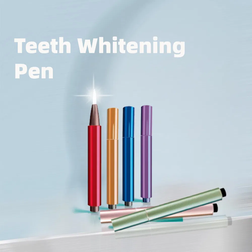 Private Label Wholesale Bulk White 6% HP Bleaching Gel Teeth Whitening Pen