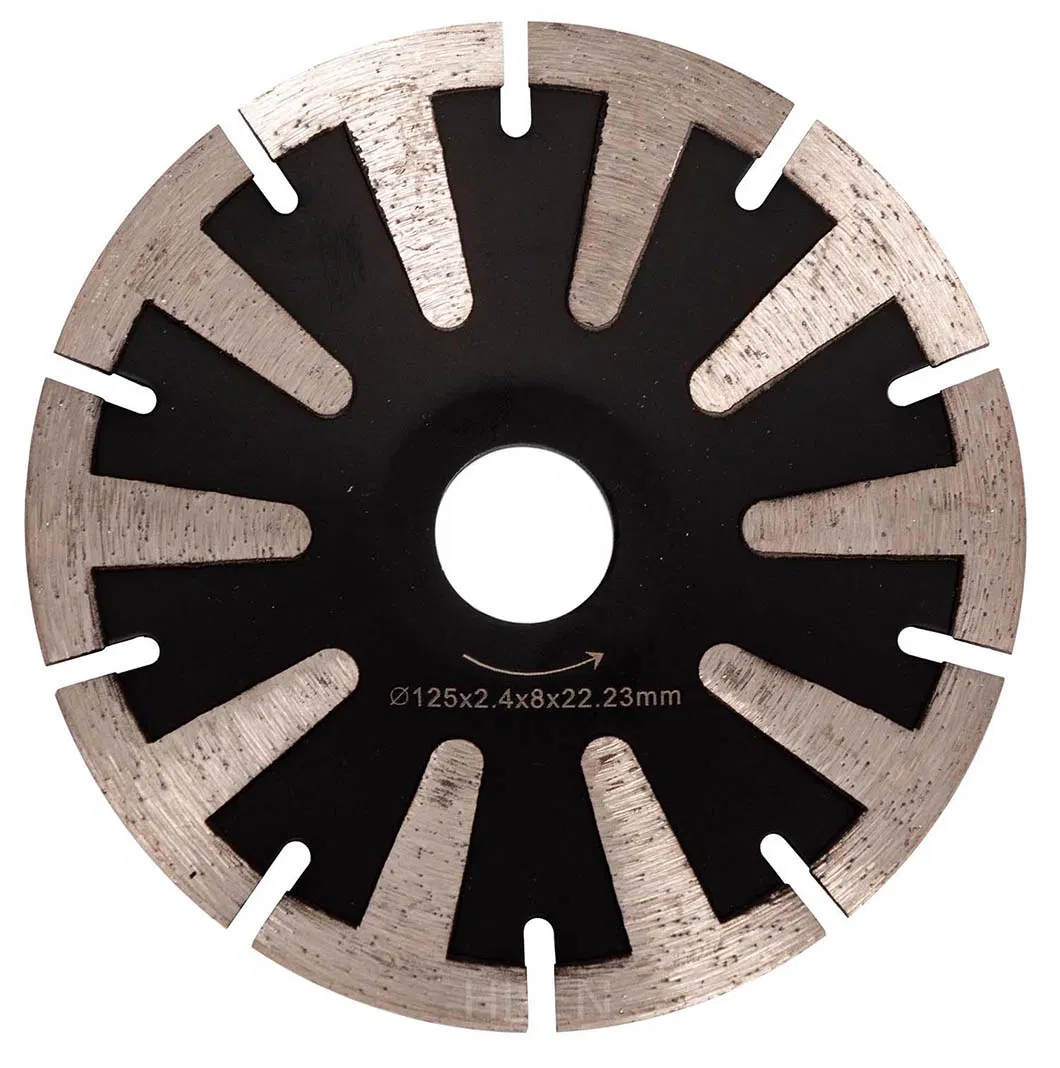 Алмазный турбо-диск 350 мм для резки камня и гранита