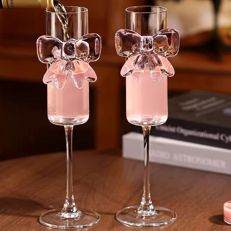 Бокал для шампанского с бантом, 240 мл