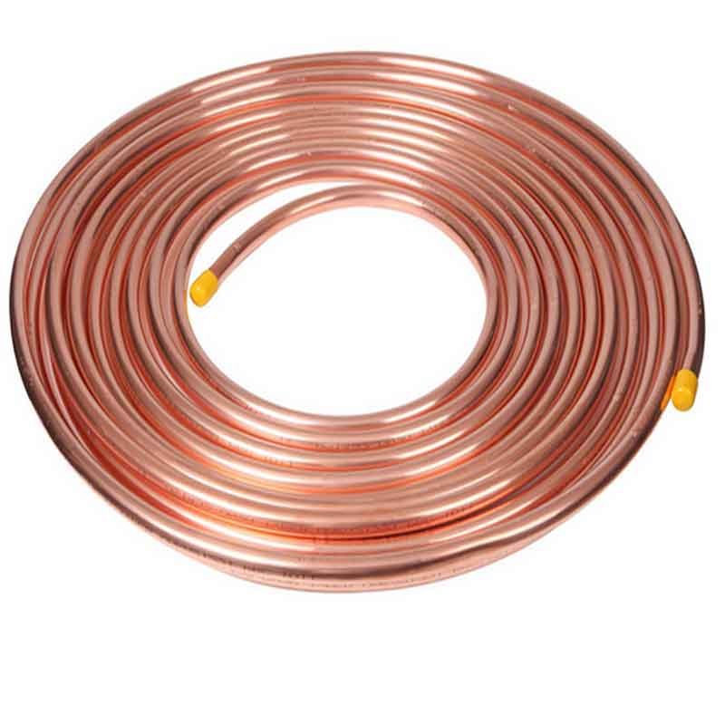 Refrigeration Copper Tube Coil Copper Pipe 3/8 1/4 Air Conditioner Copper Tube