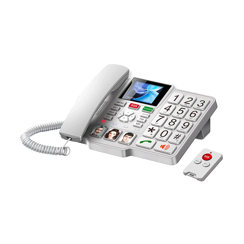 Big Voice 4G WiFi Fwp Wireless Desktop Phone, SIM Card 4G Senior Phone