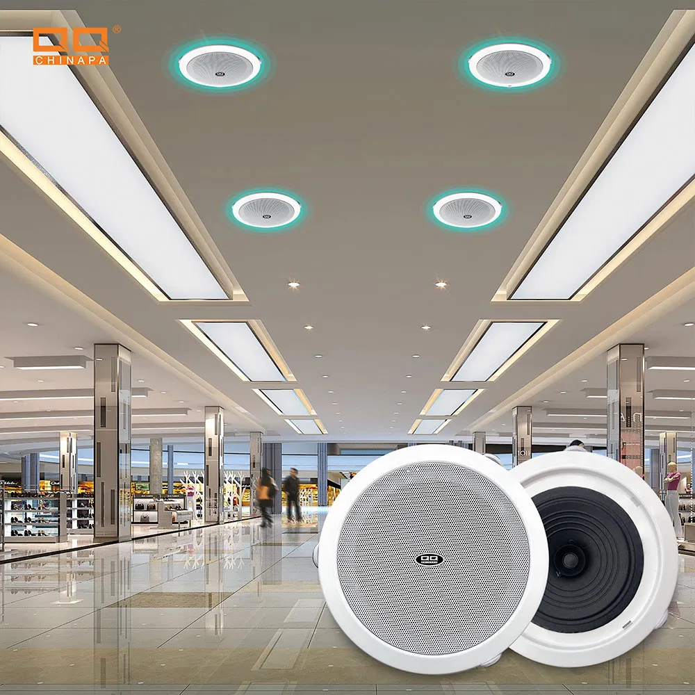 Qqchina PA Lth-903 5" 10W Coaxial Ceiling Speakers with School, Public Places