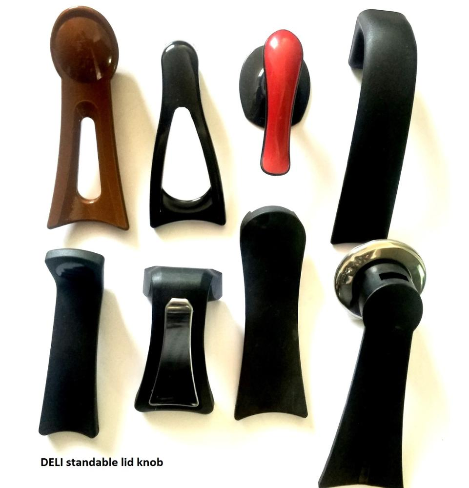 4mm Square Glass Lid with FDA Silicone Rim for Cookware