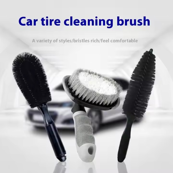 High-Quality Plastic Car Detailing Brush for Effective Cleaning