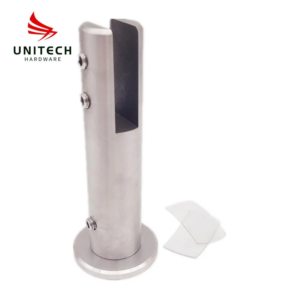 30mm Size Stainless Steel 304 Balustrade Handrail Glass Fitting Glass Spigot Support Clamp