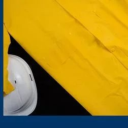 Hbc Cloth Long Shirt Yellow Polyester Labor Protection Sanitation Workers Long Raincoat PVC Reusable Rain Coat Raincoat