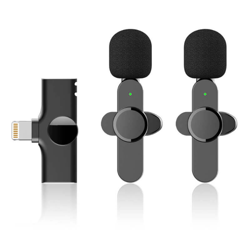 Беспроводной клипсовый микрофон Bluetooth для iPhone