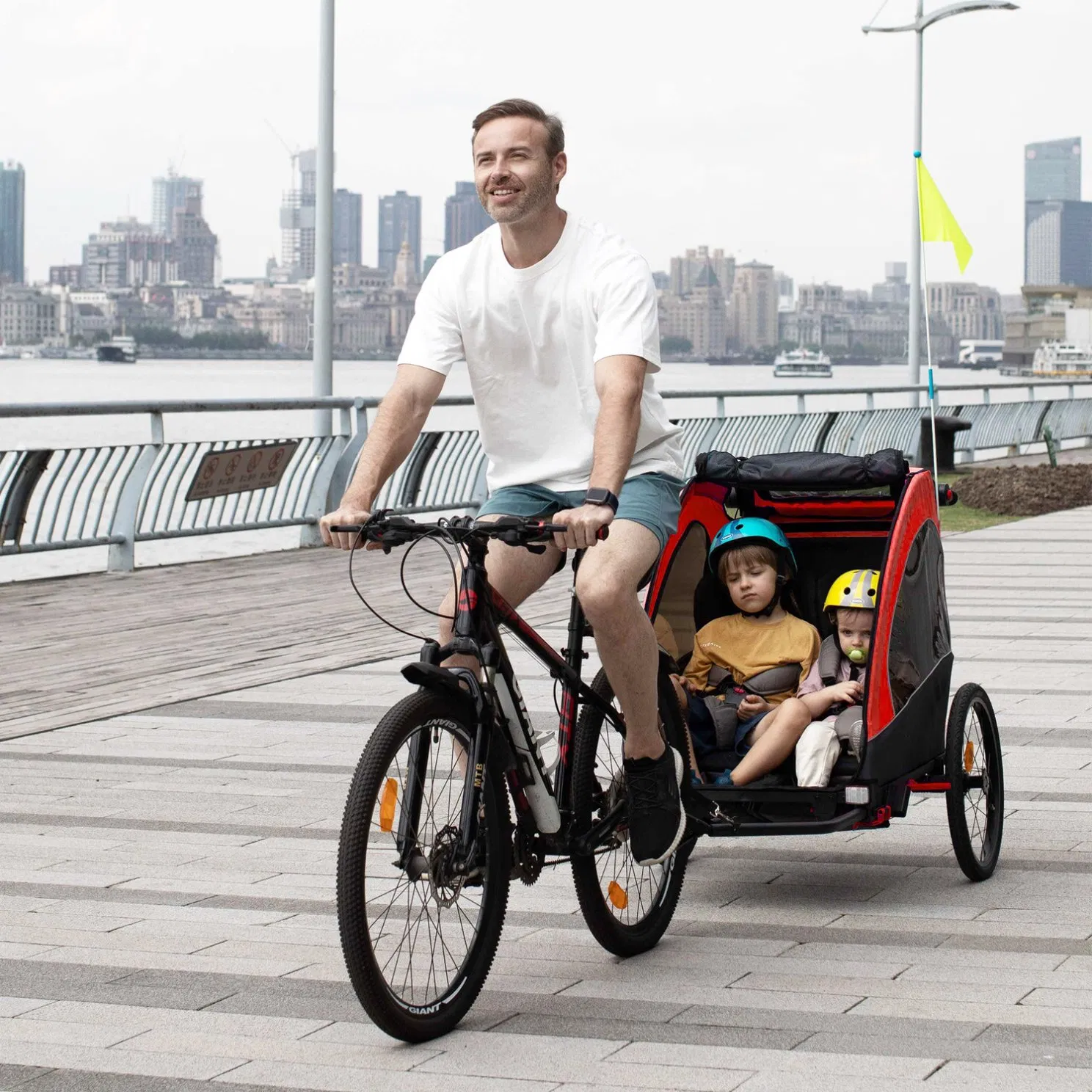 China Baby Pet Child Animal Bicycle Kid Trailer Bike