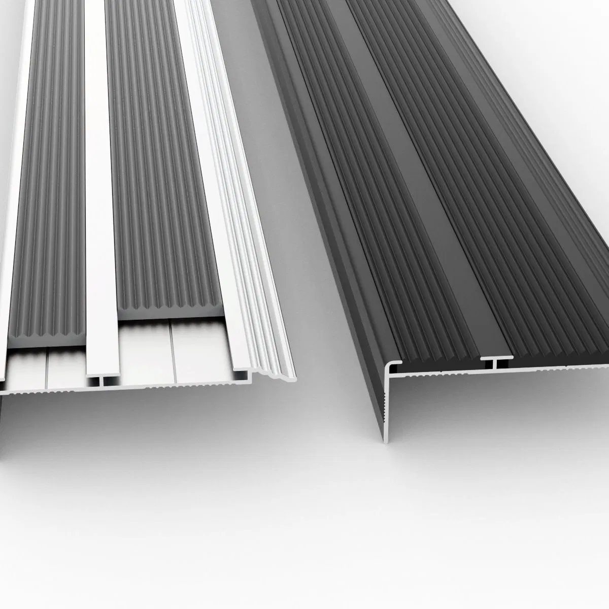 Customized Aluminum Stair Treads and Skirt Panels