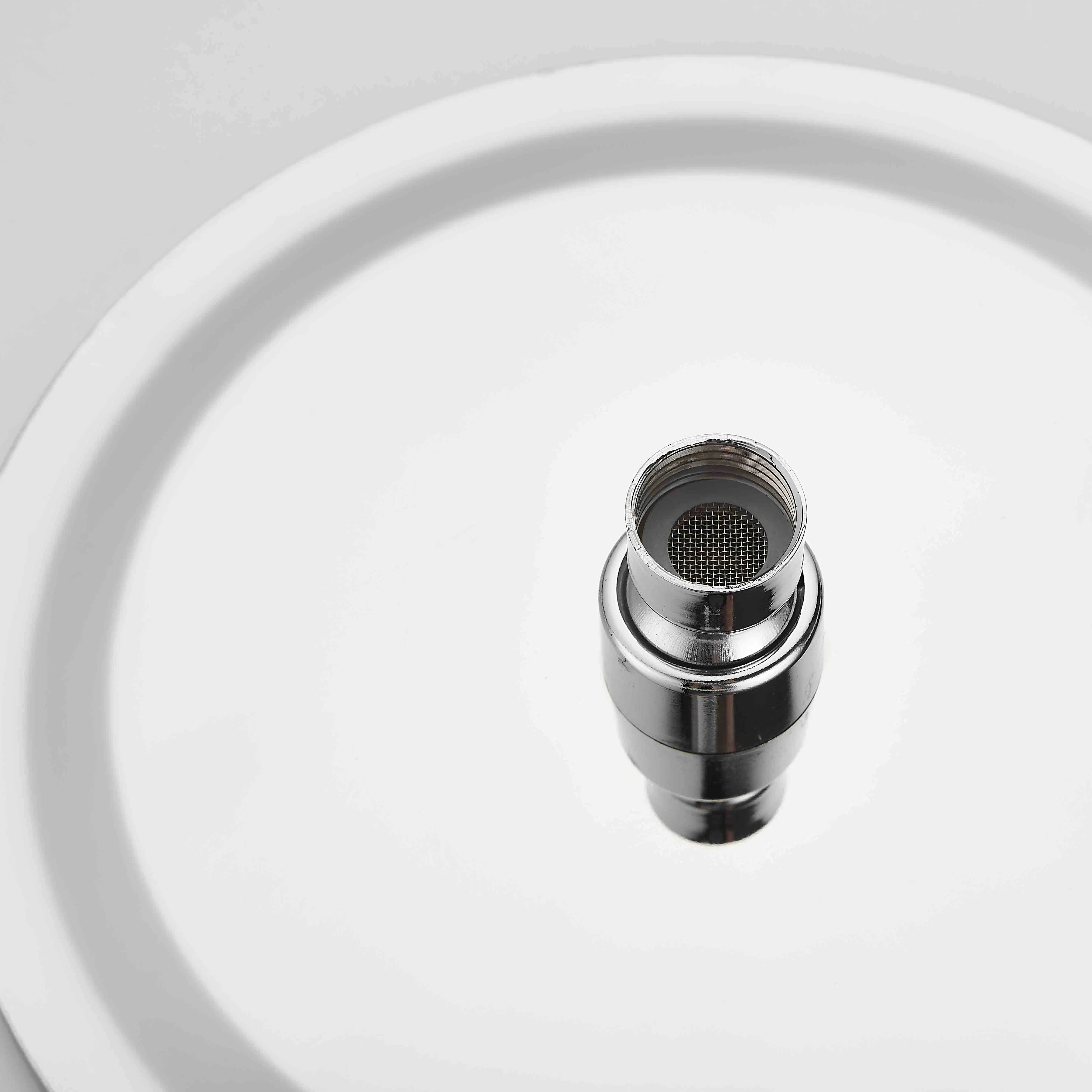 Huadiao 2021 201 Stainless Steel Round 10 Inches Welding Maze Waterfall Round Head Shower for Bathroom