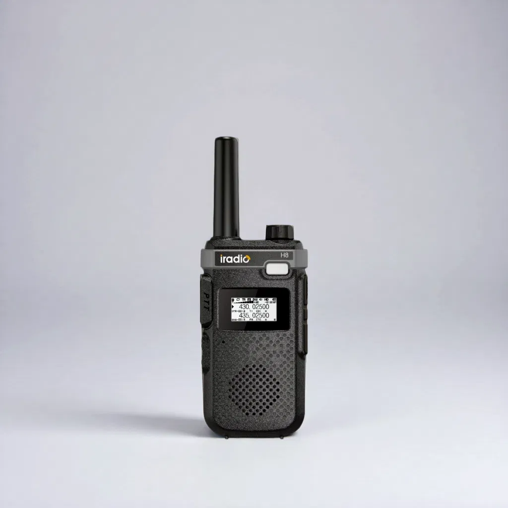 Iradio Hot Sale H8 Digital Two Way Radio Lightweight Walkie Talkie